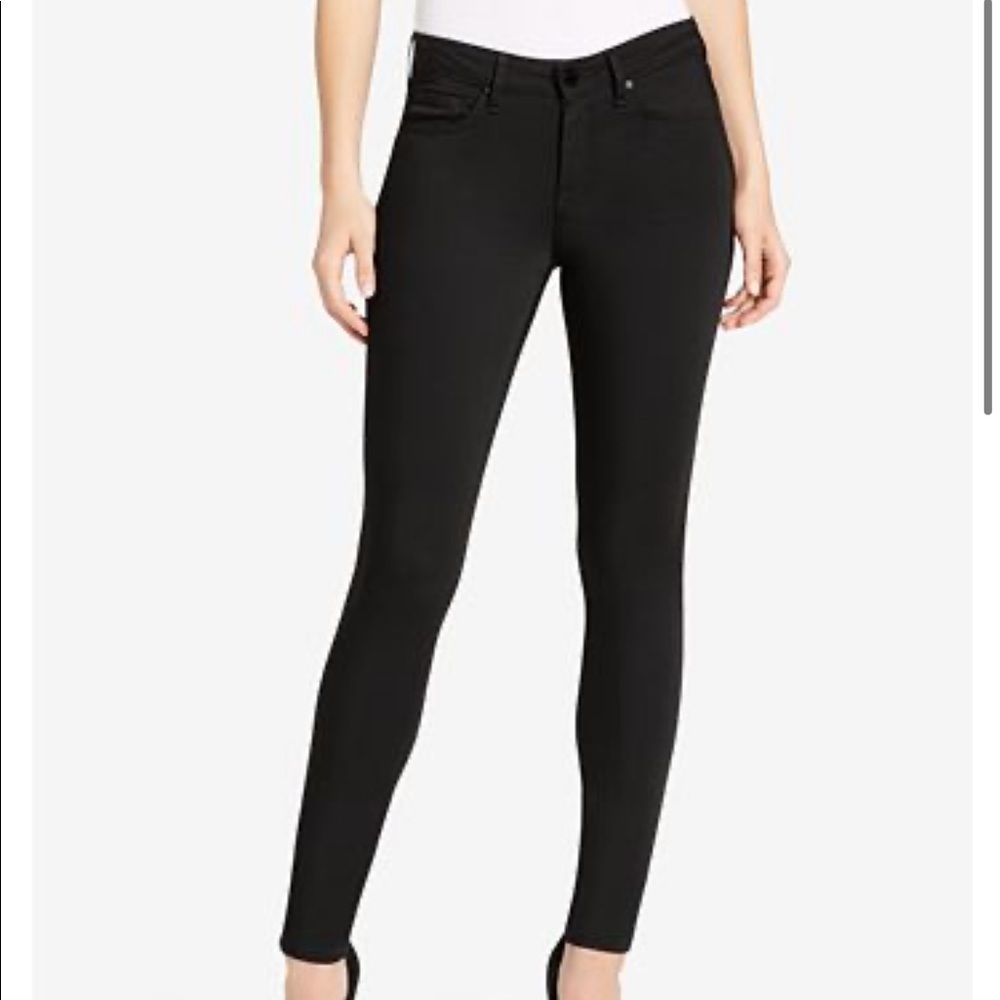 —- NWT William Rast 28 black denim no fade/50…